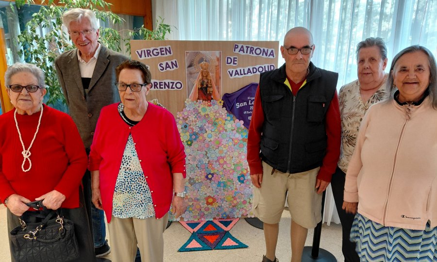 FLORES CON ALMA PARA NUESTRA VIRGEN DE SAN LORENZO